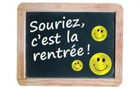 Bientôt la rentrée